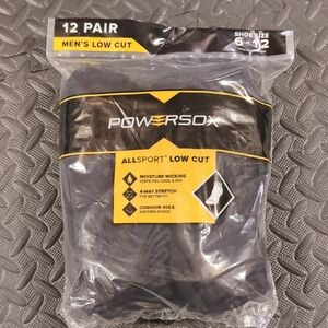 Men's Low Cut Casual Socks - Black